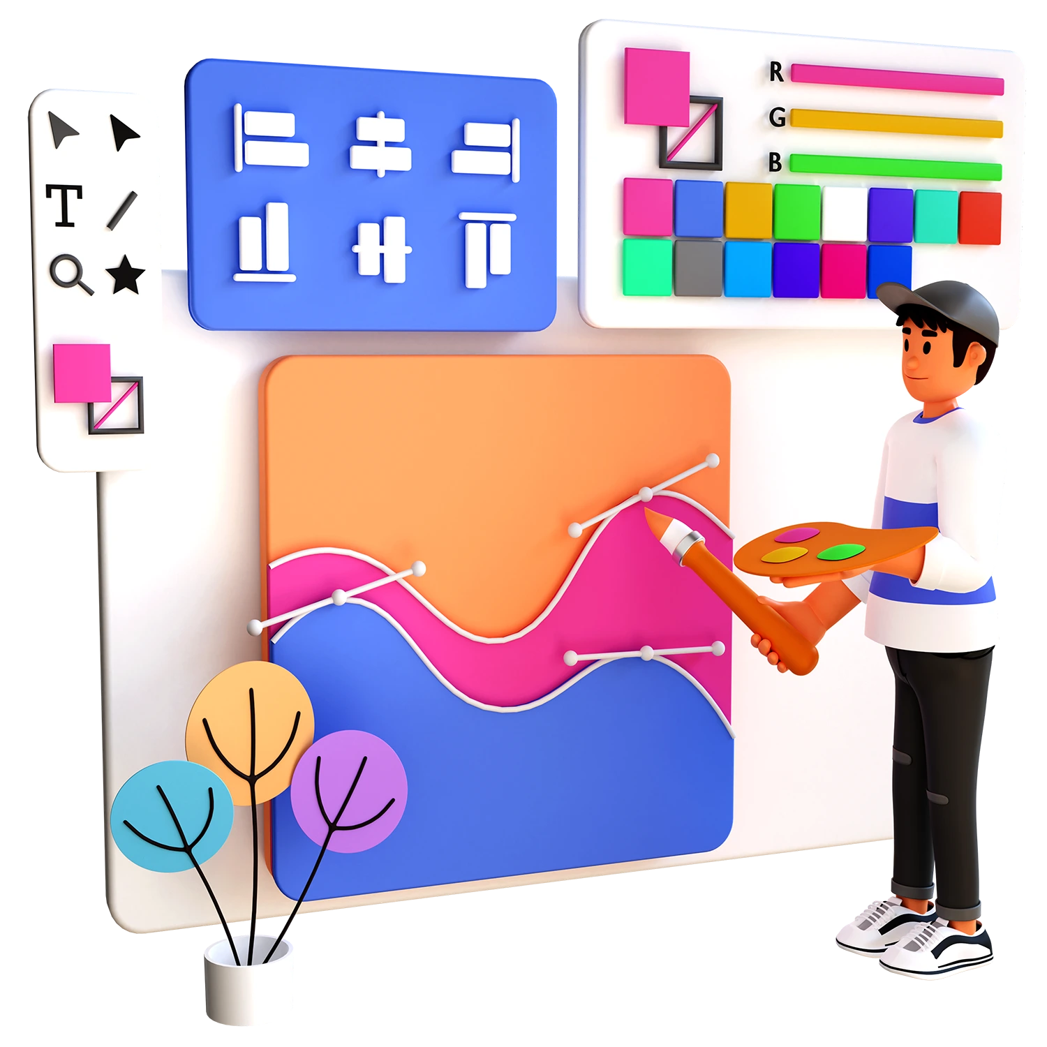 Kreatív design + Ai